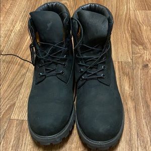 Timberland Men’s Black Boots Size 11